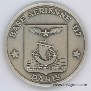 Base Aérienne 117 Paris Fond de coupelle 65 mm
