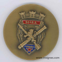 54° Régiment d'Artillerie Médaille de table Diamètre 65 mm