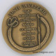 1° Régiment de Chasseurs Conti Cavalerie doré Indo Médaille de table 70 mm