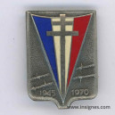 25° Anniversaire de la Libération des Camps 1945 1970 Argent Massif