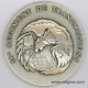 54° Régiment de Transmissions Médaille de table 65 mm (argentée)