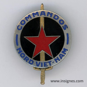 Commandos Nord Viet - Nam Drago DOM Lettres Bleues