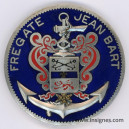Frégate JEAN BART Médaille de table Marine 74 mm