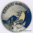 Marine DJIBOUTI Fond de coupelle Marine 74 mm