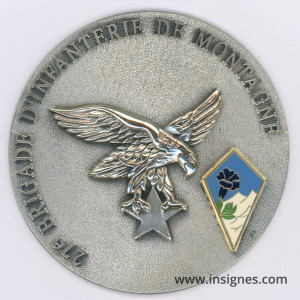 27° Brigade d'Infanterie de Montagne Fond de coupelle 74 mm
