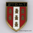 2° Division Militaire du TONKIN DMT Courtois épingle horizontale