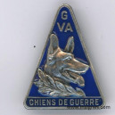 Chiens de guerre GVA aux FFA ( Modèle marine ) Insigne Drago Noisiel
