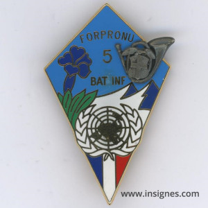Chasseurs 13° BCA Forpronu Bat INF 5