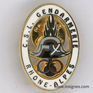 Club Sportif et Loisirs Gendarmerie Rhône-Alpes Pin's