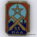 63 eme Régiment d'Artillerie d'Afrique RAA Drago Béranger
