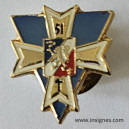 51&deg; R&eacute;giment des Transmissions Insigne Pin's